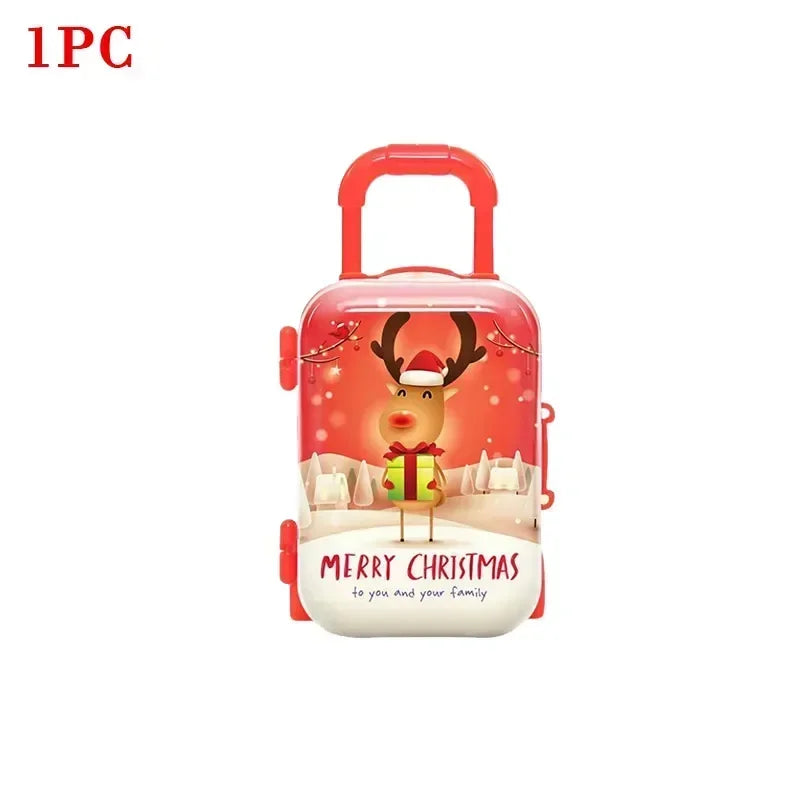 Christmas Candy Suitcase - Mini Trolley Gift Box 2026
