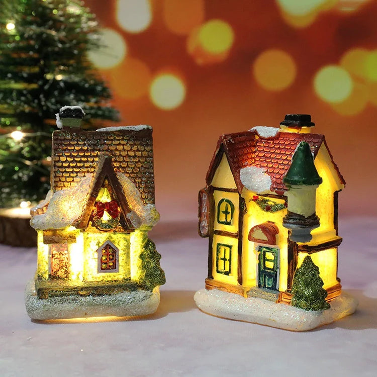 Christmas House Lamp - Festive Light Decoration