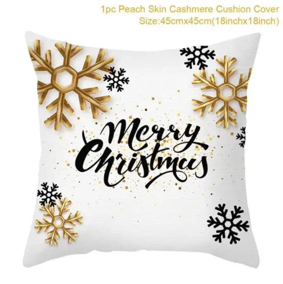 Christmas Pillow Cover 45cm - Festive Cushion Cover for Holidays 2026