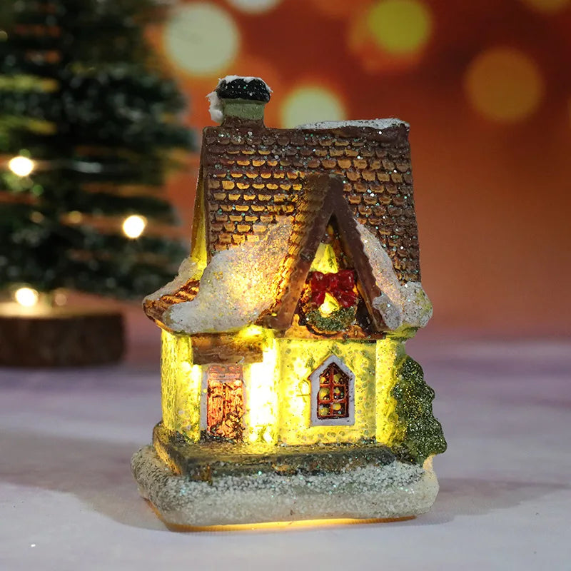 Christmas House Lamp - Festive Light Decoration for Home & New Year 2026