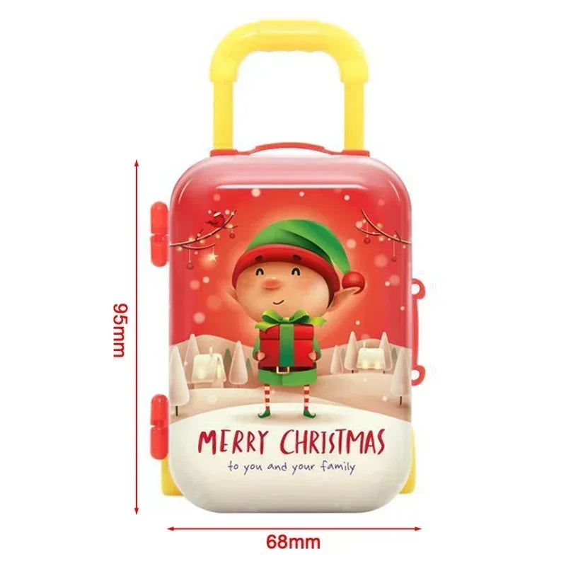Christmas Candy Suitcase - Mini Trolley Gift Box 2026
