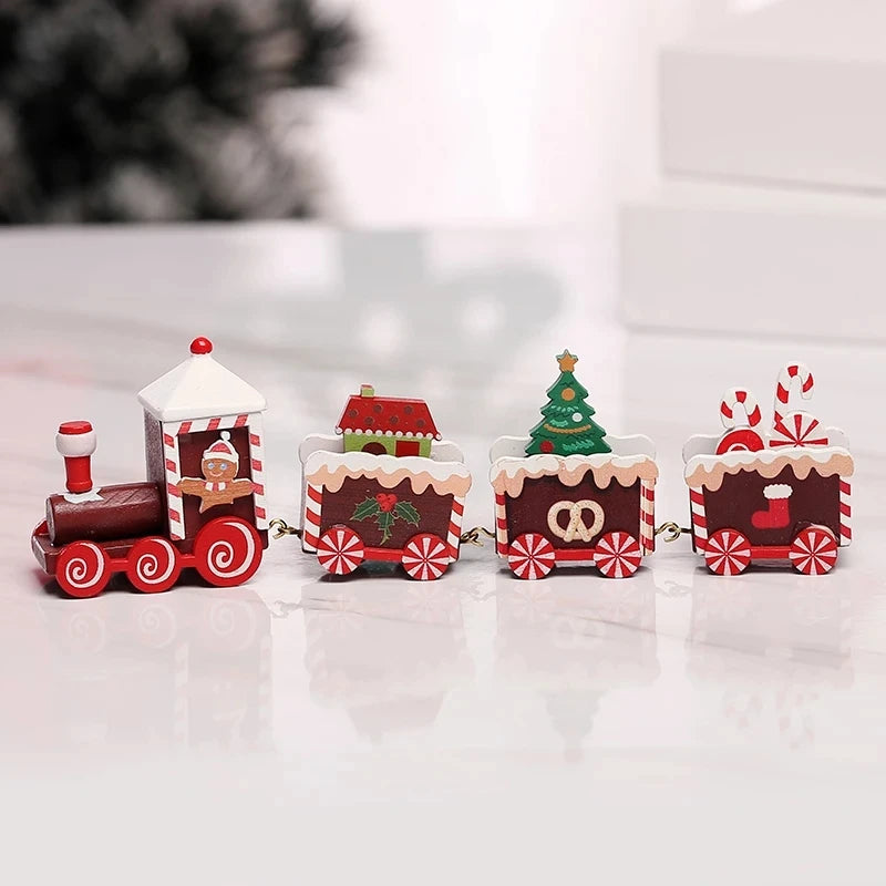 Christmas Train Decoration - Merry Christmas Ornament for Home 2026