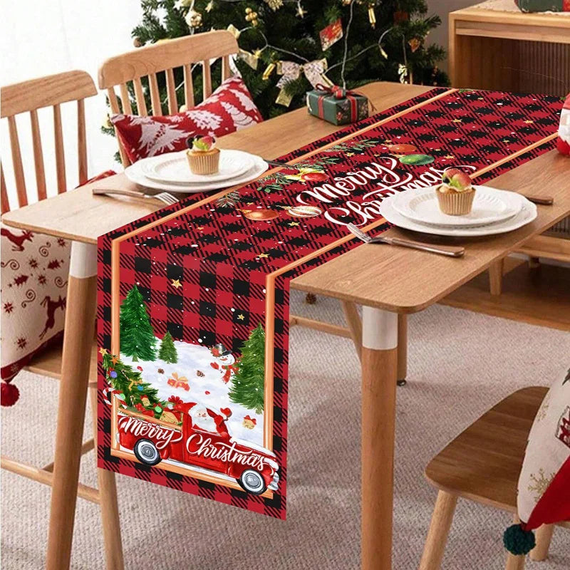 Christmas Table Runner - Luxury Festive Table Decoration 2026