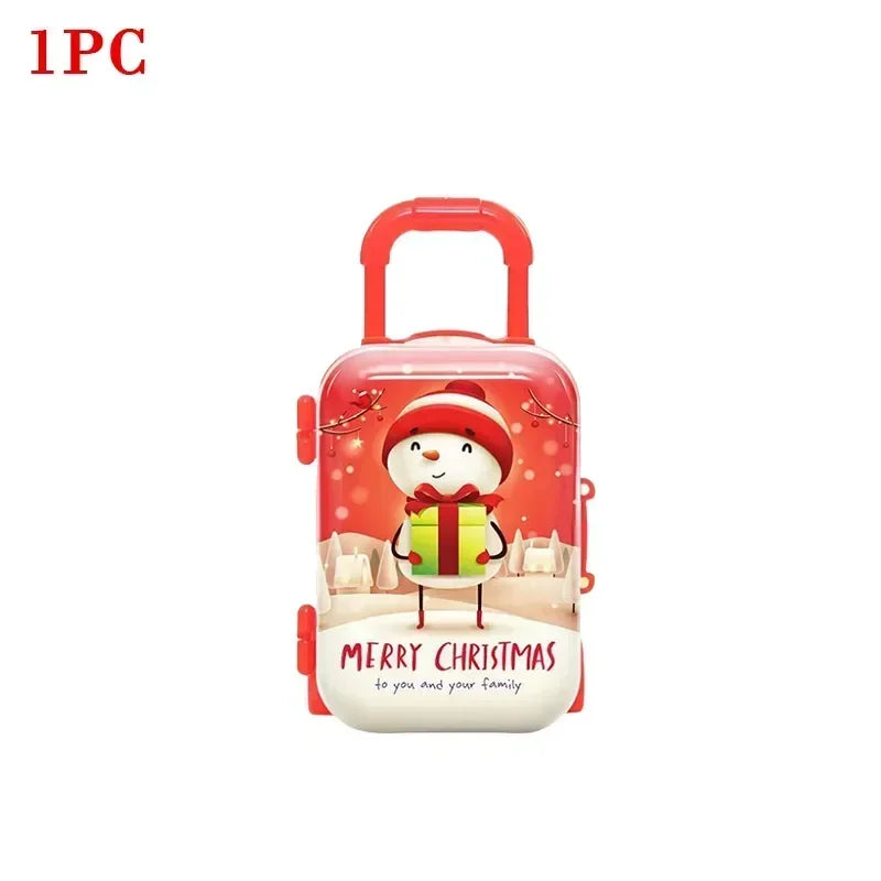 Christmas Candy Suitcase - Mini Trolley Gift Box 2026