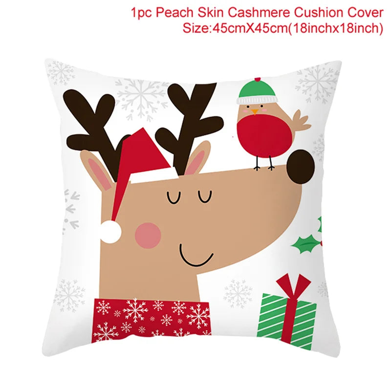 Christmas Pillow Cover 45cm - Festive Cushion Cover for Holidays 2026