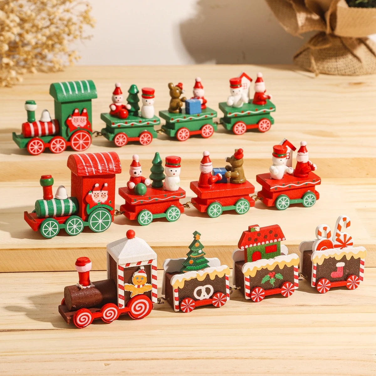 Christmas Train Decoration - Merry Christmas Ornament for Home 2026