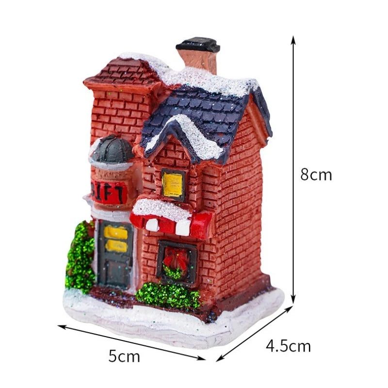 Christmas House Lamp - Festive Light Decoration for Home & New Year 2026