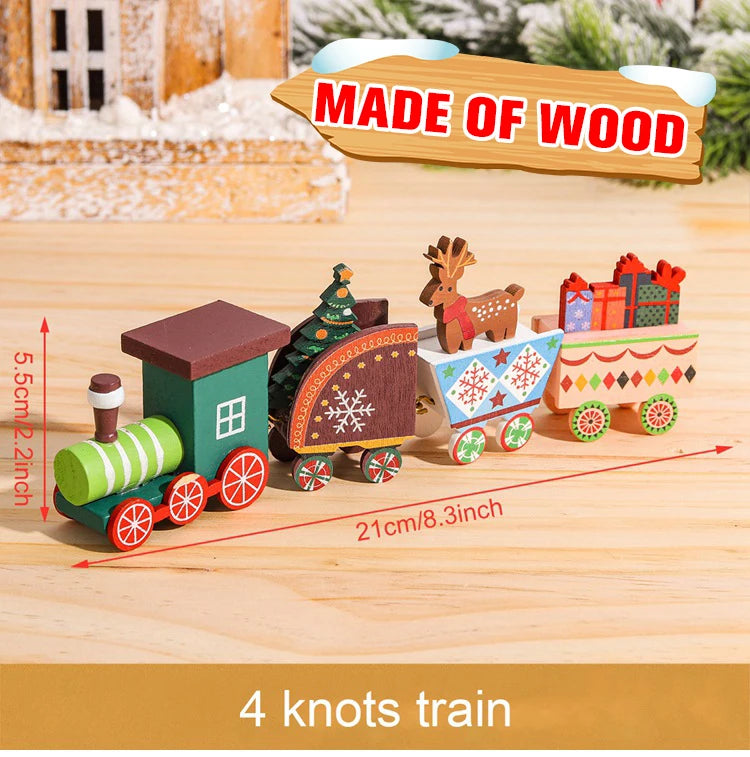 Christmas Train Decoration - Merry Christmas Ornament for Home 2026