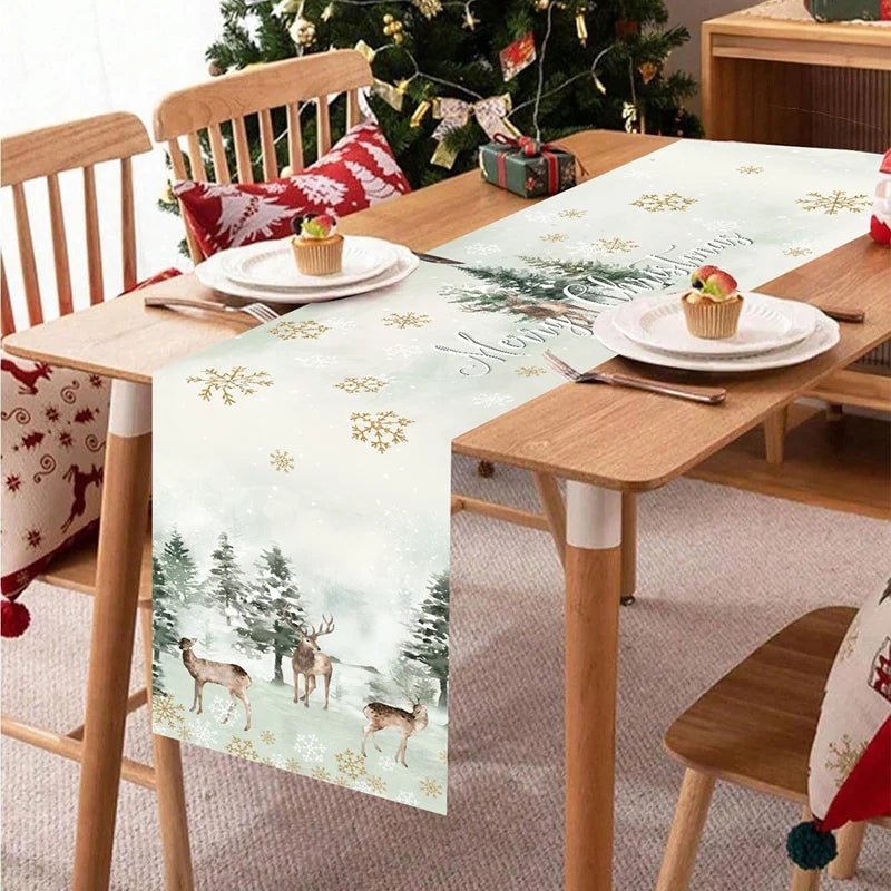 Christmas Table Runner - Luxury Festive Table Decoration 2026
