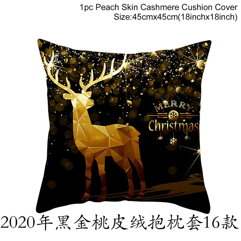 Christmas Pillow Cover 45cm - Festive Cushion Cover for Holidays 2026