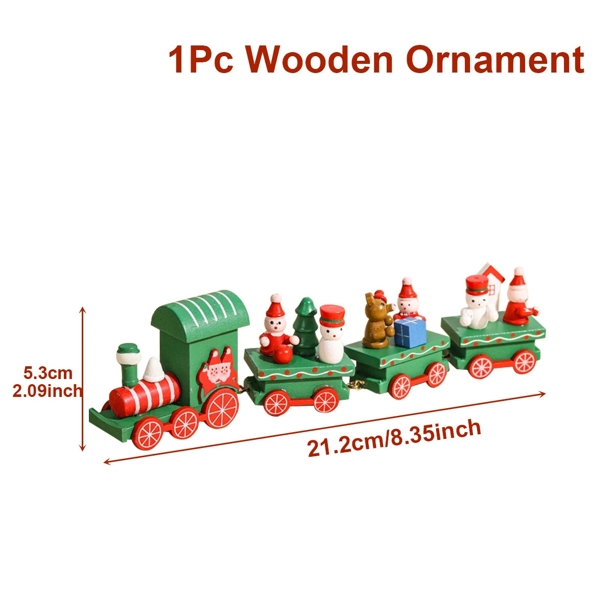 Christmas Train Decoration - Merry Christmas Ornament for Home 2026