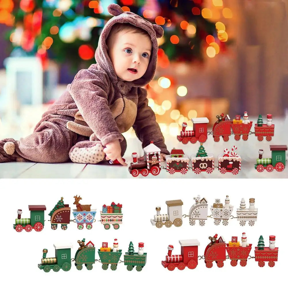 Christmas Train Decoration - Merry Christmas Ornament for Home 2026