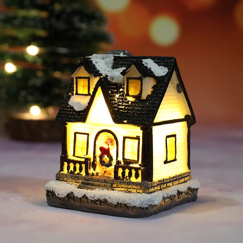 Christmas House Lamp - Festive Light Decoration for Home & New Year 2026