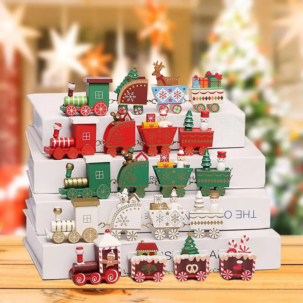 Christmas Train Decoration - Merry Christmas Ornament for Home 2026