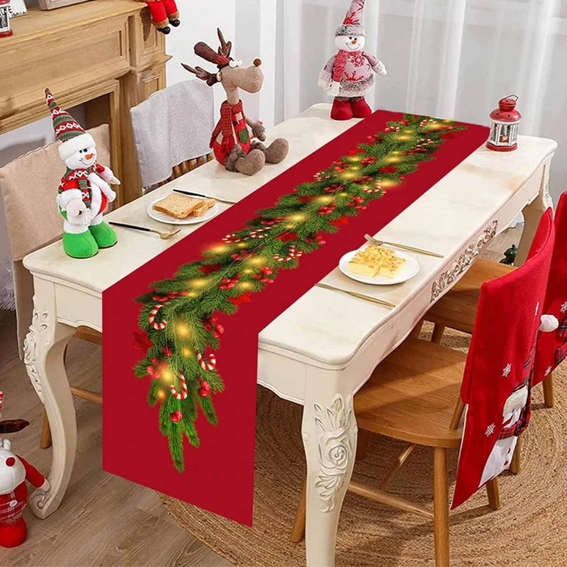Christmas Table Runner - Luxury Festive Table Decoration 2026