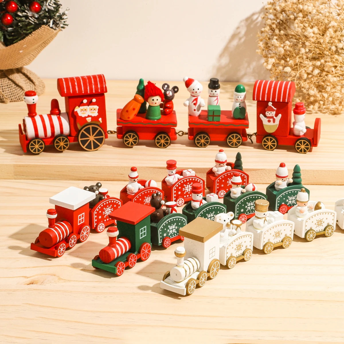 Christmas Train Decoration - Merry Christmas Ornament for Home 2026