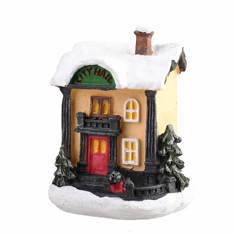 Christmas House Lamp - Festive Light Decoration for Home & New Year 2026