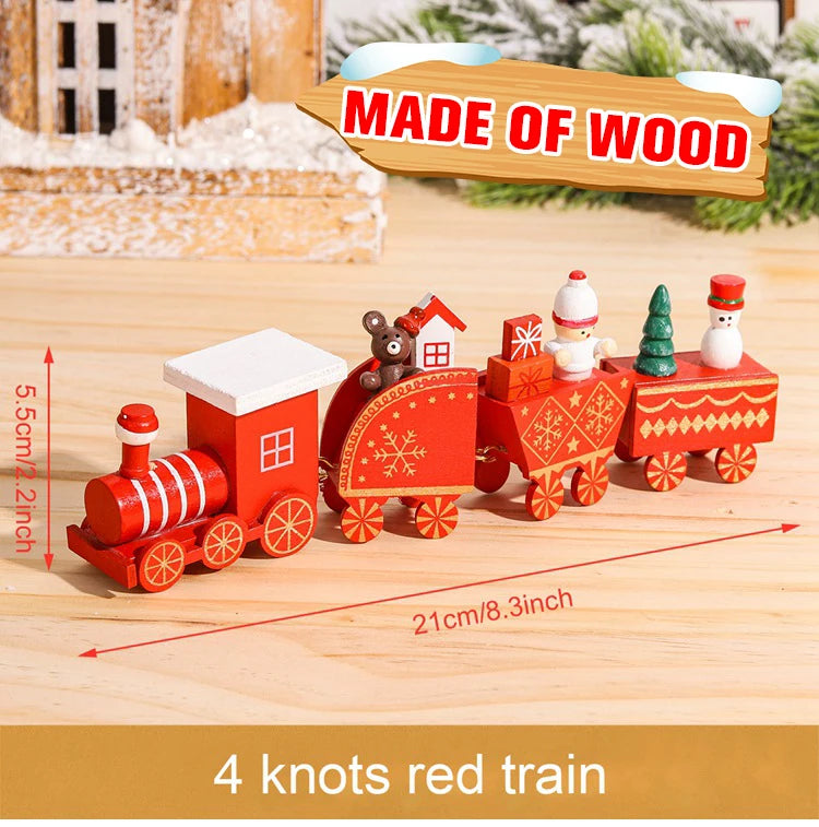Christmas Train Decoration - Merry Christmas Ornament for Home 2026