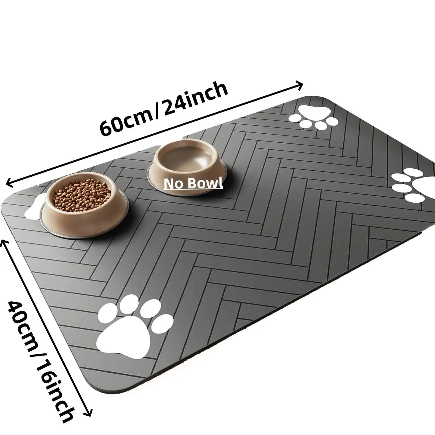 Absorbent Pet Feeding Mat - Waterproof S/M/L - shop_name Absorbent Pet Feeding Mat - Waterproof S/M/Lnordicgift