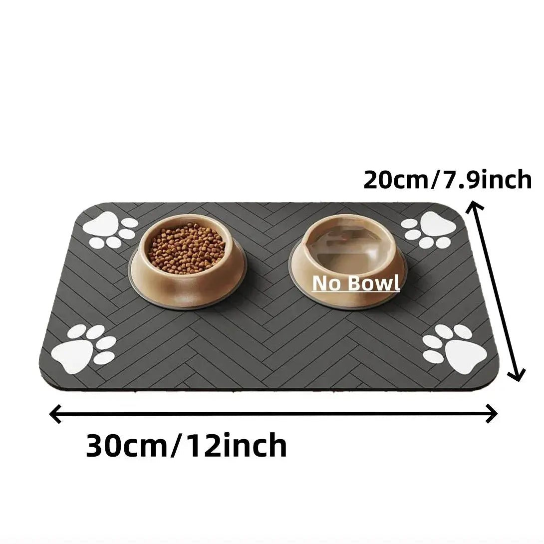 Absorbent Pet Feeding Mat - Waterproof S/M/L - shop_name Absorbent Pet Feeding Mat - Waterproof S/M/Lnordicgift