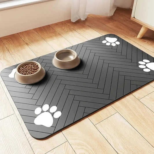 Absorbent Pet Feeding Mat - Waterproof S/M/L - shop_name Absorbent Pet Feeding Mat - Waterproof S/M/Lnordicgift