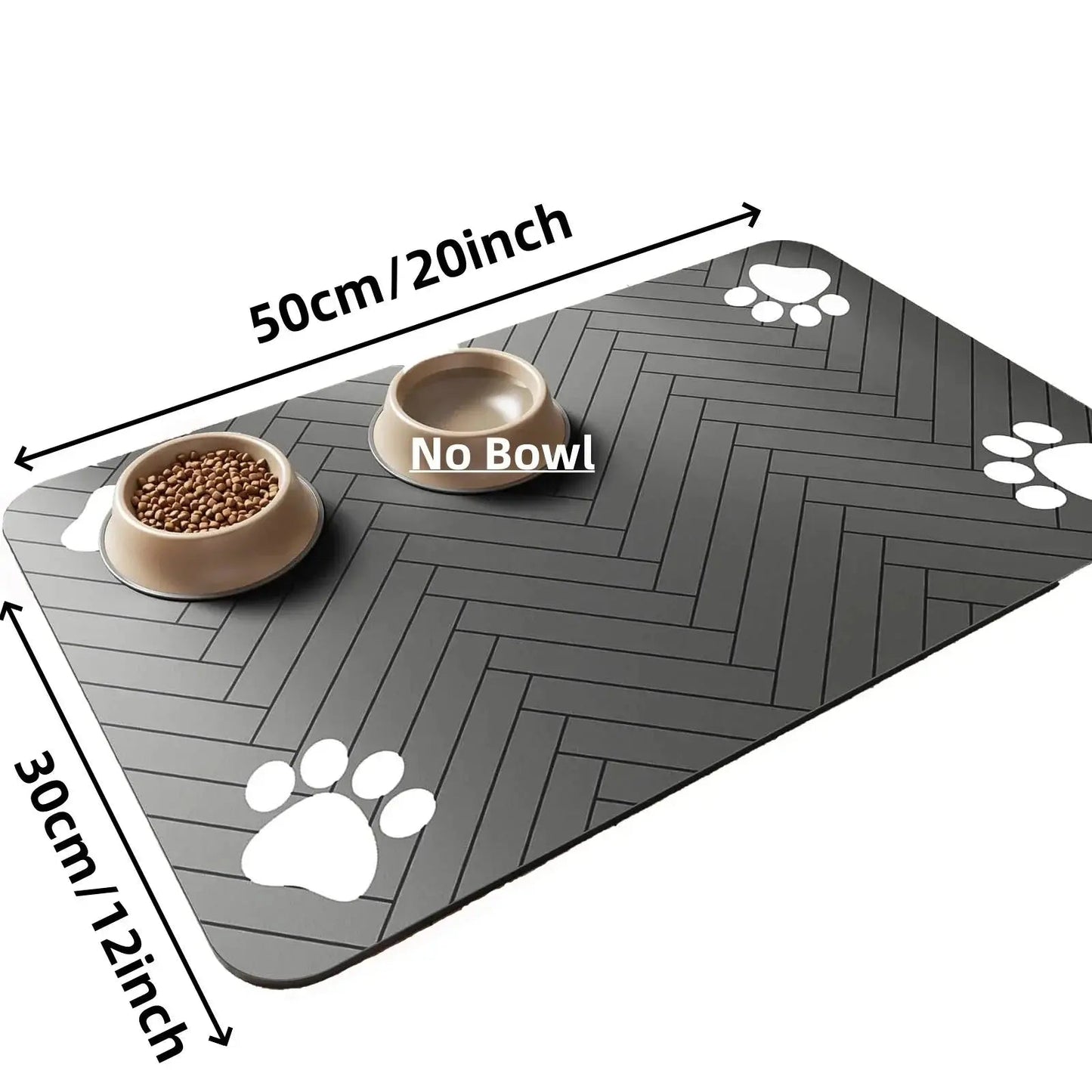 Absorbent Pet Feeding Mat - Waterproof S/M/L - shop_name Absorbent Pet Feeding Mat - Waterproof S/M/Lnordicgift
