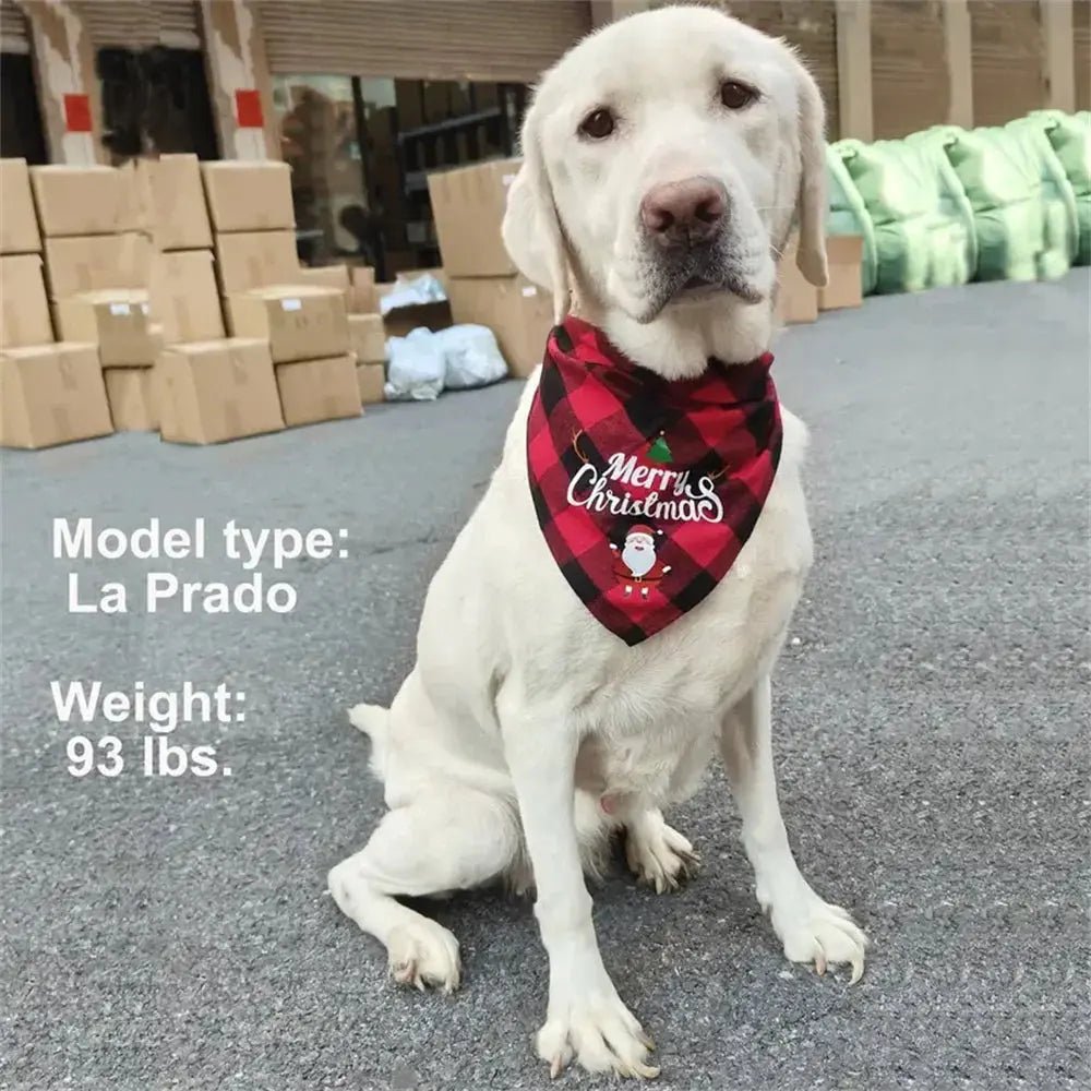 Christmas Bandana for Dogs - Adjustable Triangle Scarf | Nordic Gift - shop_name Christmas Bandana for Dogs - Adjustable Triangle Scarf | Nordic Giftnordicgift