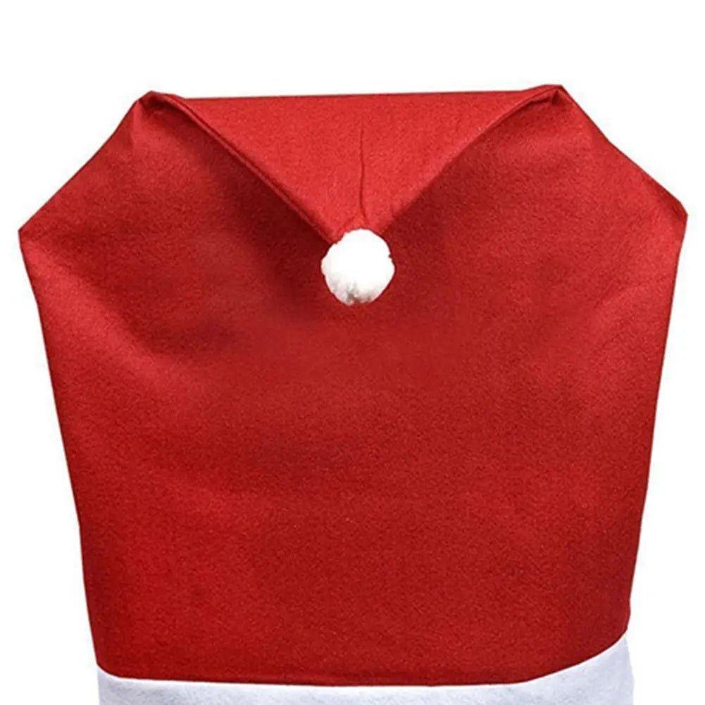 Christmas Chair Cover Red - Christmas Table Decoration for Dining Room Chairs - shop_name Christmas Chair Cover Red - Christmas Table Decoration for Dining Room Chairsnordicgift