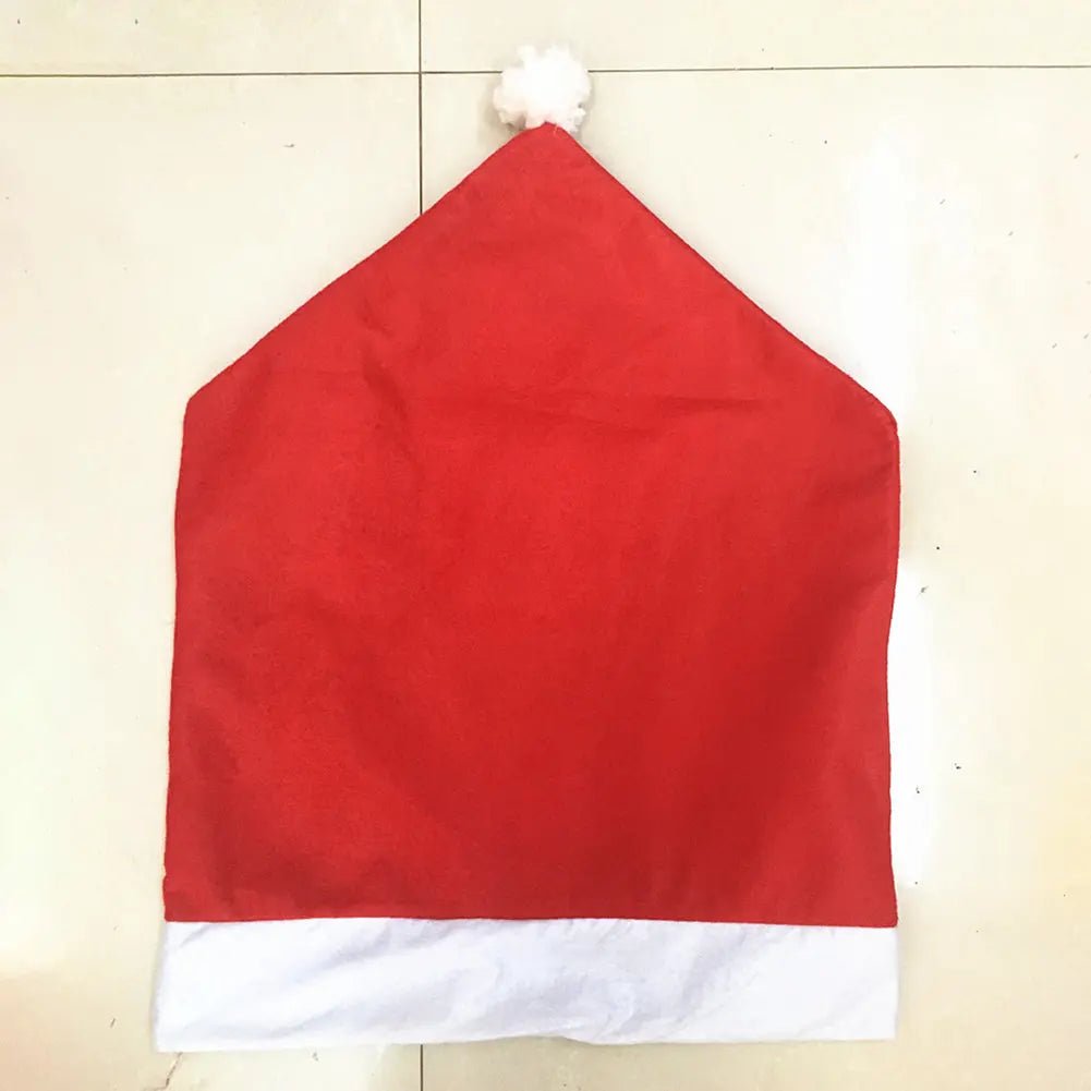 Christmas Chair Cover Red - Christmas Table Decoration for Dining Room Chairs - shop_name Christmas Chair Cover Red - Christmas Table Decoration for Dining Room Chairsnordicgift