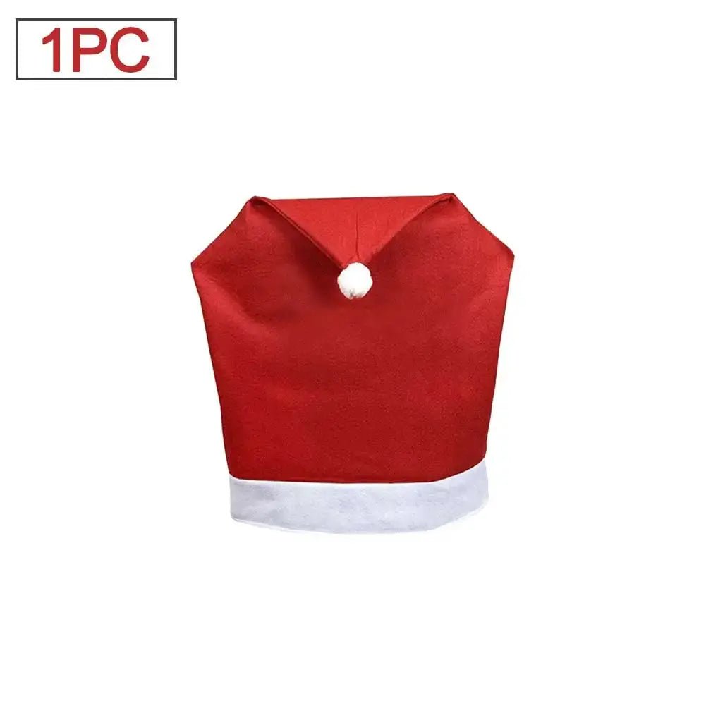 Christmas Chair Cover Red - Christmas Table Decoration for Dining Room Chairs - shop_name Christmas Chair Cover Red - Christmas Table Decoration for Dining Room Chairsnordicgift
