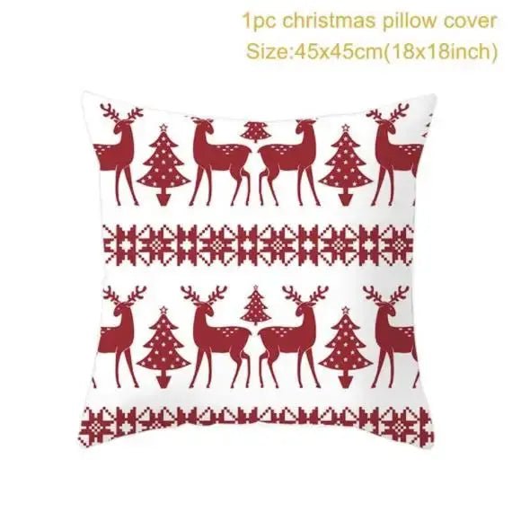 Christmas Cushion Cover 45cm - Festive Cushion Cover 2026 - shop_name Christmas Cushion Cover 45cm - Festive Cushion Cover 2026nordicgift