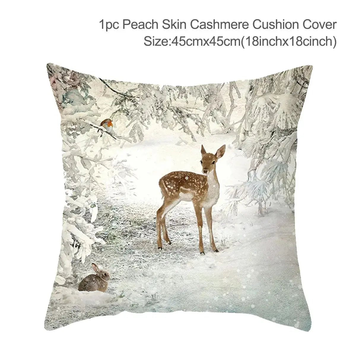 Christmas Cushion Cover 45cm - Festive Cushion Cover 2026 - shop_name Christmas Cushion Cover 45cm - Festive Cushion Cover 2026nordicgift