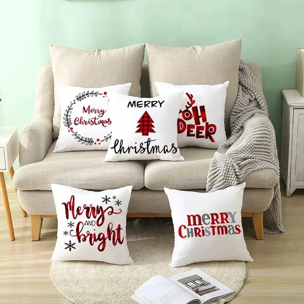 Christmas Cushion Cover 45cm - Festive Cushion Cover 2026 - shop_name Christmas Cushion Cover 45cm - Festive Cushion Cover 2026nordicgift