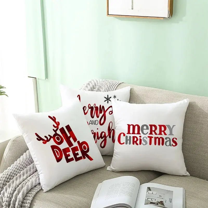 Christmas Cushion Cover 45cm - Festive Cushion Cover 2026 - shop_name Christmas Cushion Cover 45cm - Festive Cushion Cover 2026nordicgift