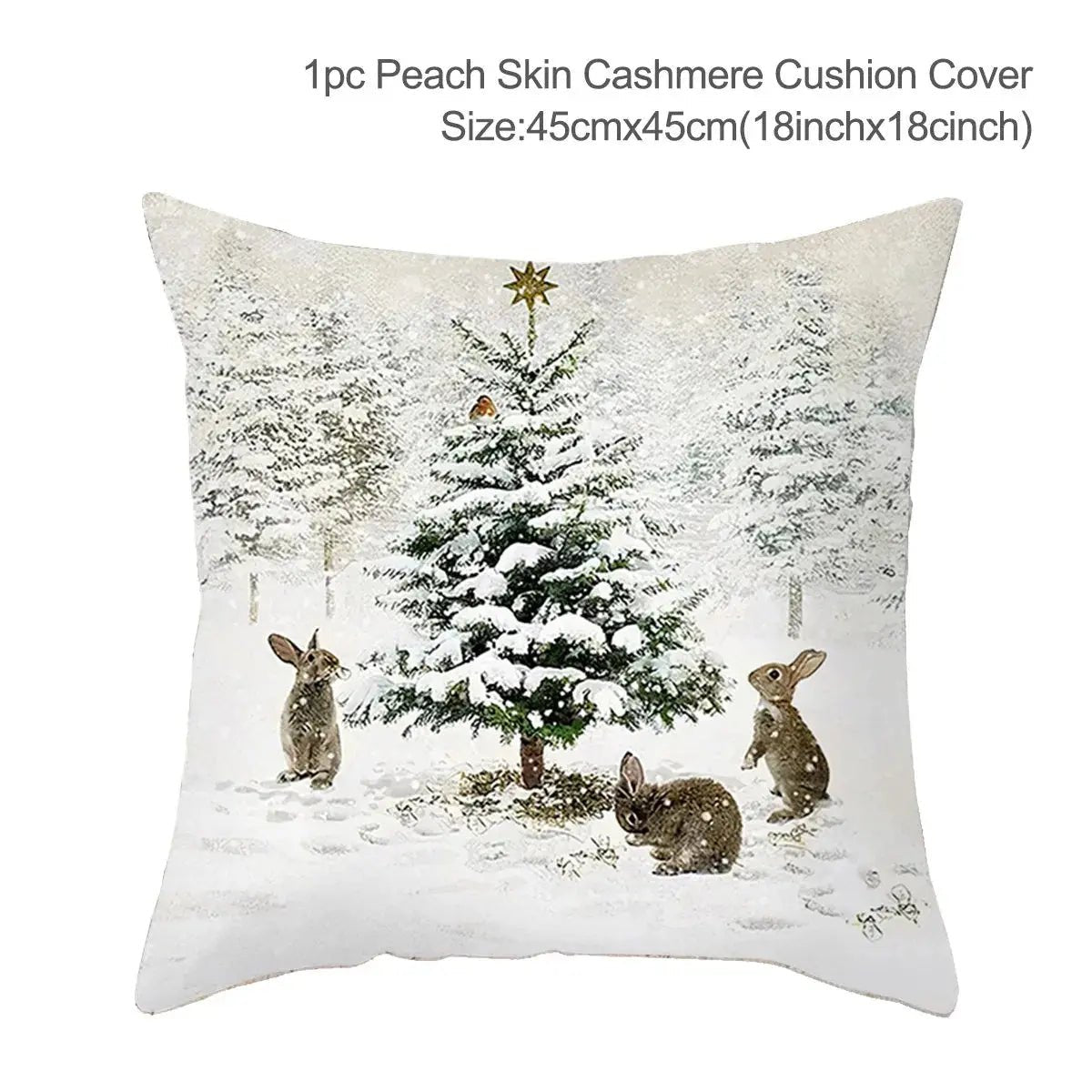 Christmas Cushion Cover 45cm - Festive Cushion Cover 2026 - shop_name Christmas Cushion Cover 45cm - Festive Cushion Cover 2026nordicgift