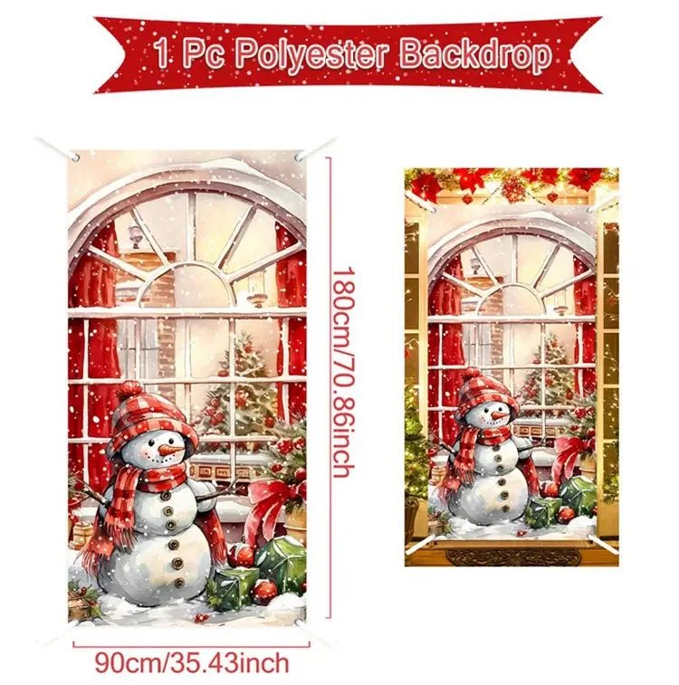 Christmas Door Flag - Hanging Santa Claus Banner for Home 2026 - shop_name Christmas Door Flag - Hanging Santa Claus Banner for Home 2026nordicgift