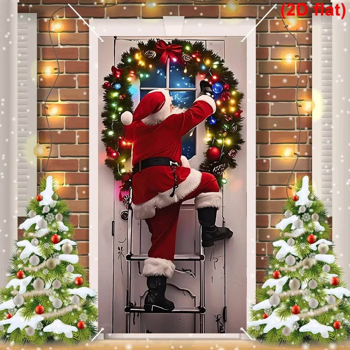 Christmas Door Flag - Hanging Santa Claus Banner for Home 2026 - shop_name Christmas Door Flag - Hanging Santa Claus Banner for Home 2026nordicgift