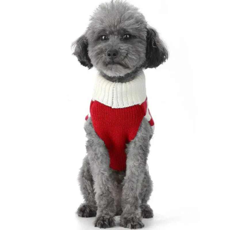 Christmas Sweater for Dogs - Warm Turtleneck for Small Dogs | Christmas Dog Clothes - shop_name Christmas Sweater for Dogs - Warm Turtleneck for Small Dogs | Christmas Dog Clothesnordicgift