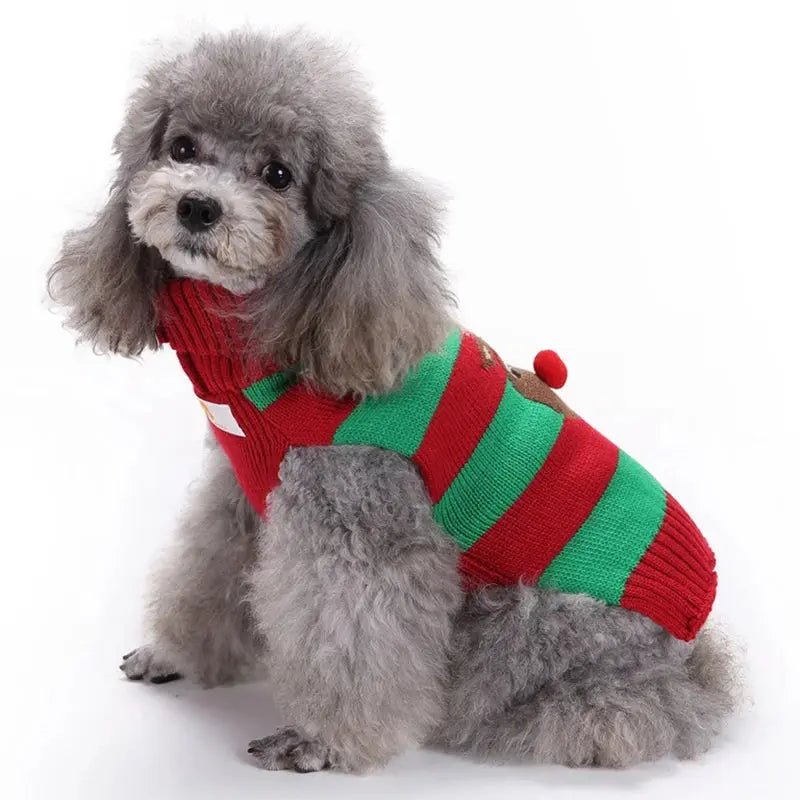 Christmas Sweater for Dogs - Warm Turtleneck for Small Dogs | Christmas Dog Clothes - shop_name Christmas Sweater for Dogs - Warm Turtleneck for Small Dogs | Christmas Dog Clothesnordicgift