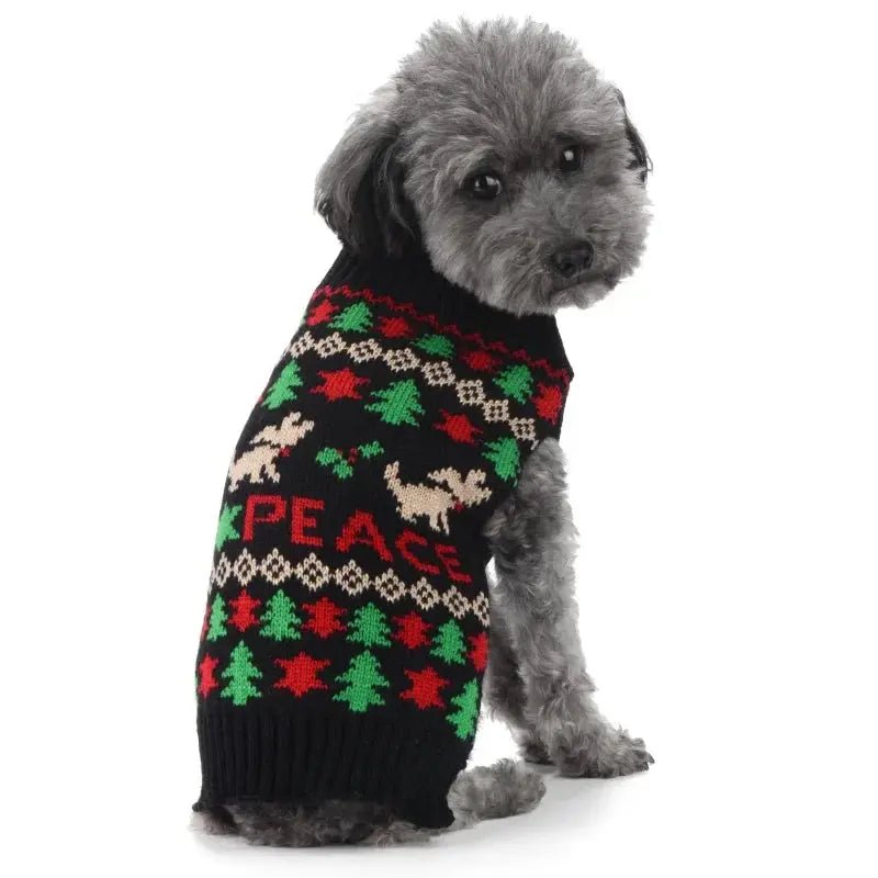Christmas Sweater for Dogs - Warm Turtleneck for Small Dogs | Christmas Dog Clothes - shop_name Christmas Sweater for Dogs - Warm Turtleneck for Small Dogs | Christmas Dog Clothesnordicgift
