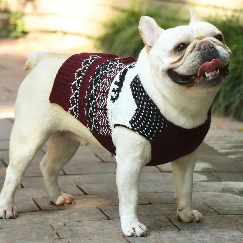 Christmas Sweater for Dogs - Warm Turtleneck for Small Dogs | Christmas Dog Clothes - shop_name Christmas Sweater for Dogs - Warm Turtleneck for Small Dogs | Christmas Dog Clothesnordicgift