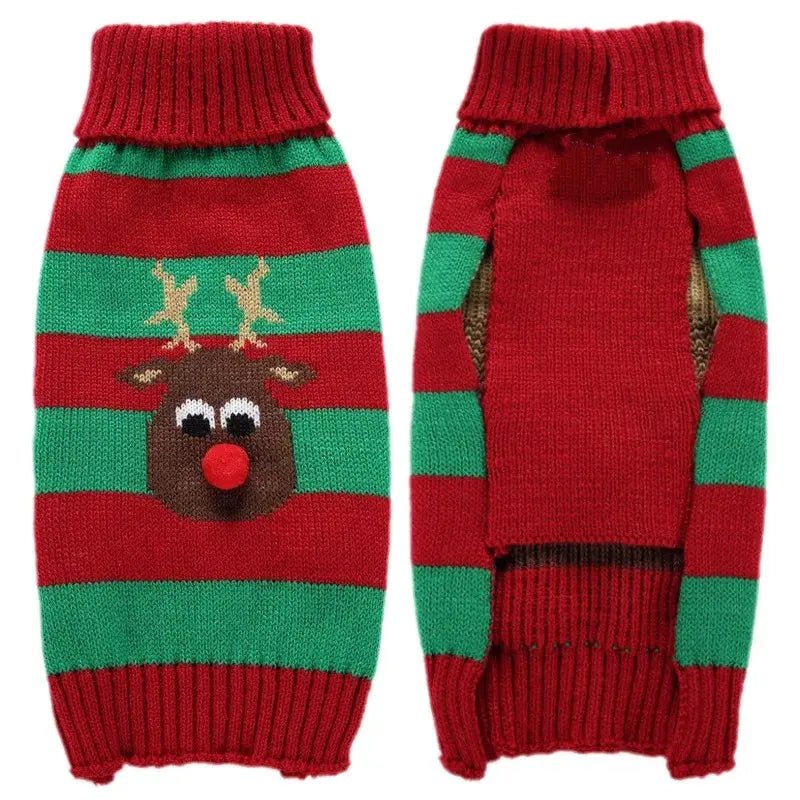 Christmas Sweater for Dogs - Warm Turtleneck for Small Dogs | Christmas Dog Clothes - shop_name Christmas Sweater for Dogs - Warm Turtleneck for Small Dogs | Christmas Dog Clothesnordicgift