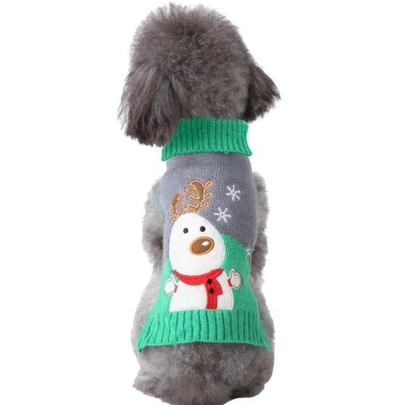 Christmas Sweater for Dogs - Warm Turtleneck for Small Dogs | Christmas Dog Clothes - shop_name Christmas Sweater for Dogs - Warm Turtleneck for Small Dogs | Christmas Dog Clothesnordicgift