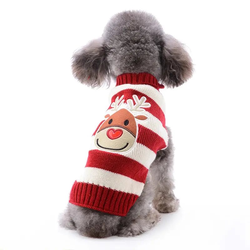 Christmas Sweater for Dogs - Warm Turtleneck for Small Dogs | Christmas Dog Clothes - shop_name Christmas Sweater for Dogs - Warm Turtleneck for Small Dogs | Christmas Dog Clothesnordicgift
