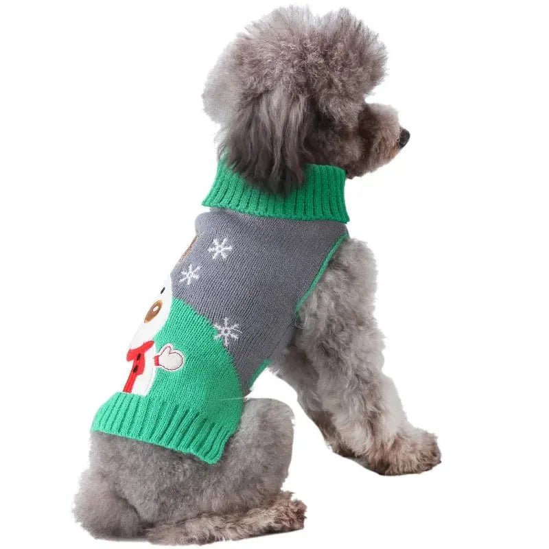Christmas Sweater for Dogs - Warm Turtleneck for Small Dogs | Christmas Dog Clothes - shop_name Christmas Sweater for Dogs - Warm Turtleneck for Small Dogs | Christmas Dog Clothesnordicgift
