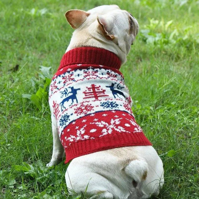 Christmas Sweater for Dogs - Warm Turtleneck for Small Dogs | Christmas Dog Clothes - shop_name Christmas Sweater for Dogs - Warm Turtleneck for Small Dogs | Christmas Dog Clothesnordicgift