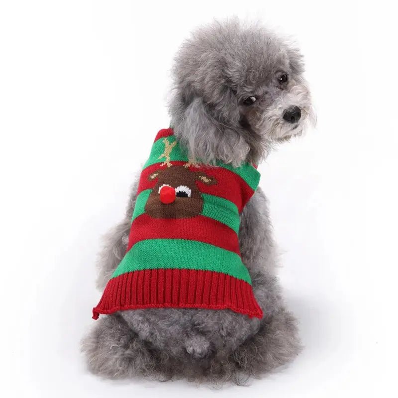 Christmas Sweater for Dogs - Warm Turtleneck for Small Dogs | Christmas Dog Clothes - shop_name Christmas Sweater for Dogs - Warm Turtleneck for Small Dogs | Christmas Dog Clothesnordicgift