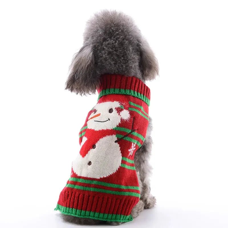 Christmas Sweater for Dogs - Warm Turtleneck for Small Dogs | Christmas Dog Clothes - shop_name Christmas Sweater for Dogs - Warm Turtleneck for Small Dogs | Christmas Dog Clothesnordicgift