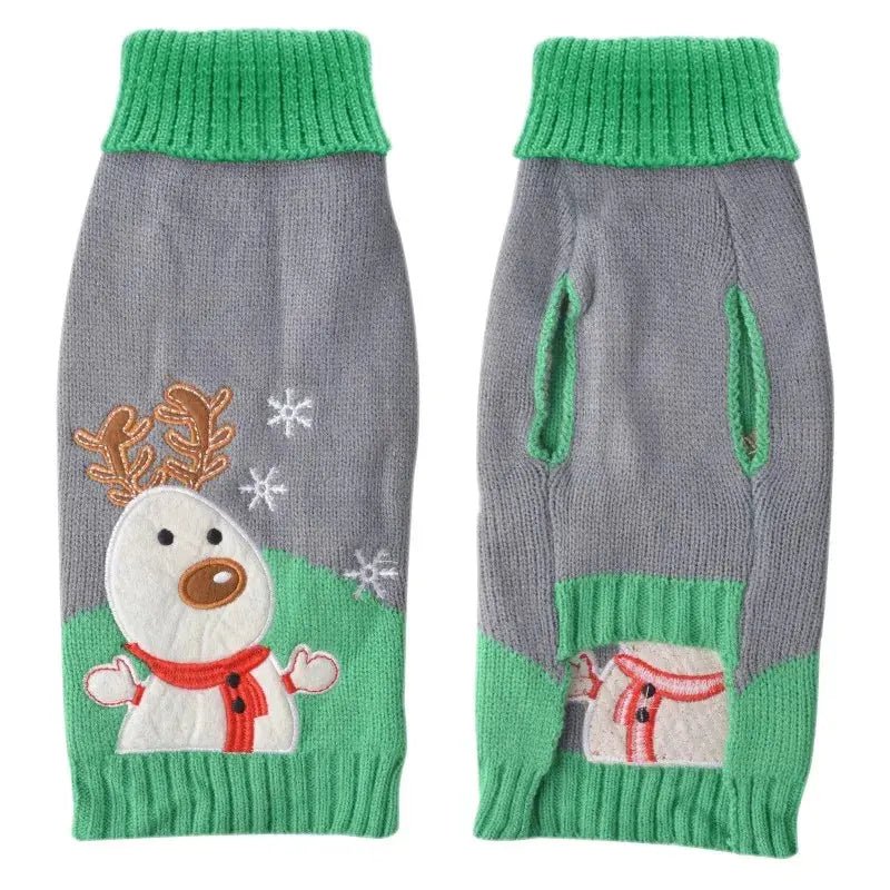 Christmas Sweater for Dogs - Warm Turtleneck for Small Dogs | Christmas Dog Clothes - shop_name Christmas Sweater for Dogs - Warm Turtleneck for Small Dogs | Christmas Dog Clothesnordicgift