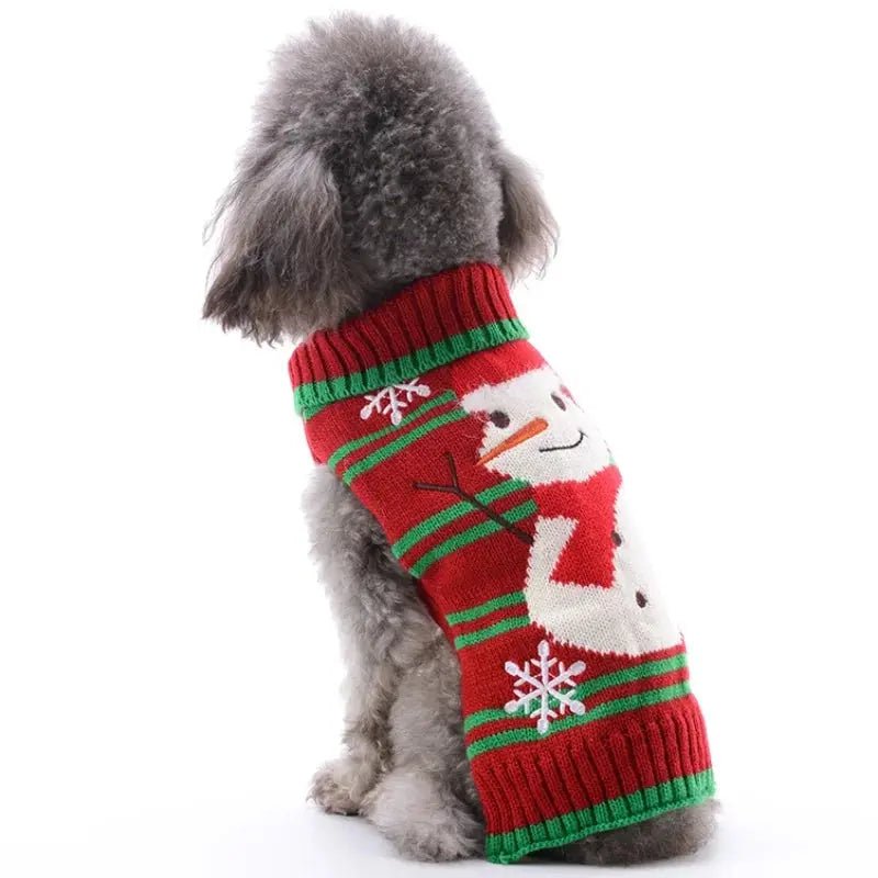 Christmas Sweater for Dogs - Warm Turtleneck for Small Dogs | Christmas Dog Clothes - shop_name Christmas Sweater for Dogs - Warm Turtleneck for Small Dogs | Christmas Dog Clothesnordicgift